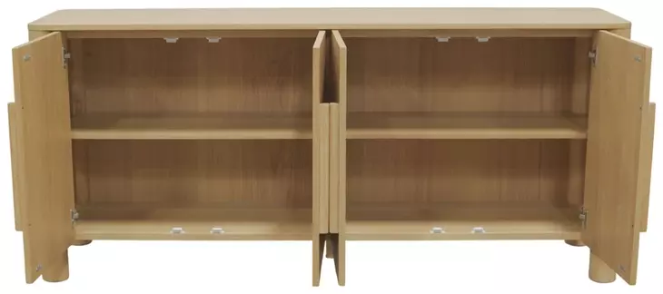 Hudson Light Oak Rectangular Dining Room Set