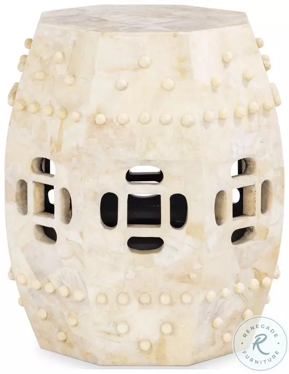 Qing Crystal Stone Accent Table