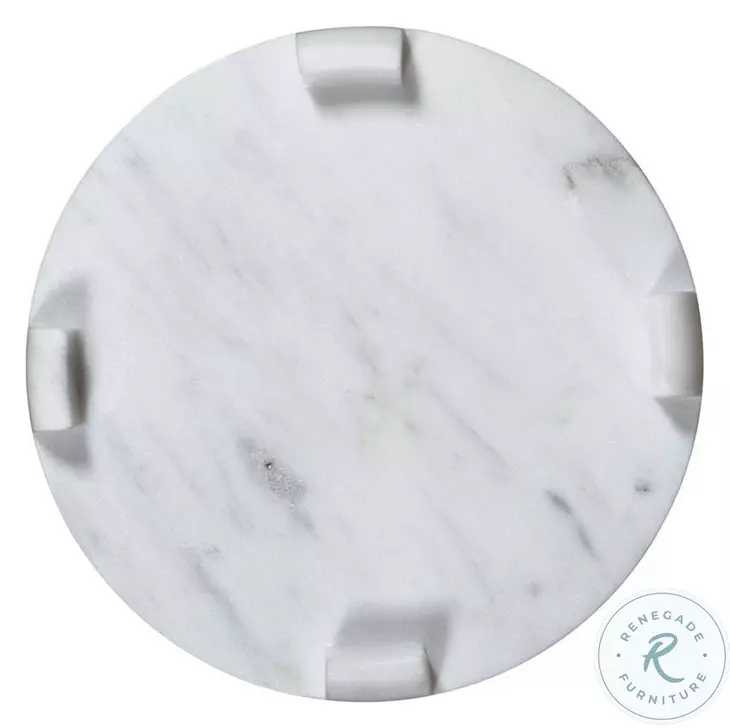 White Marble Castle Chess Table