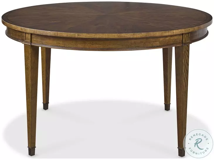 Fletcher Lightly Distressed Oak Extendable Dining Table