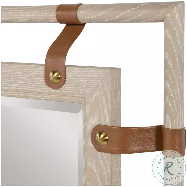 Admiral Cerused Oak Mirror