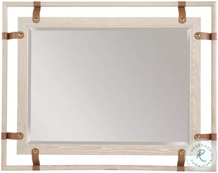 Admiral Cerused Oak Mirror