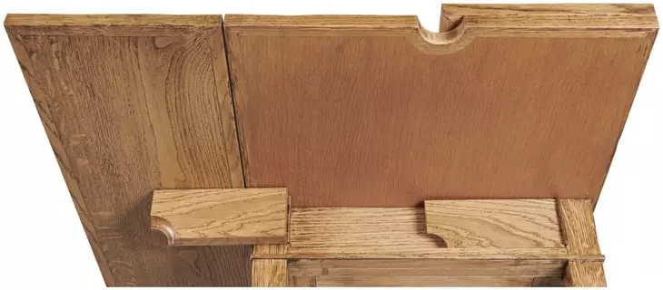 Martha Brown Rectangular Flip Top Console Table