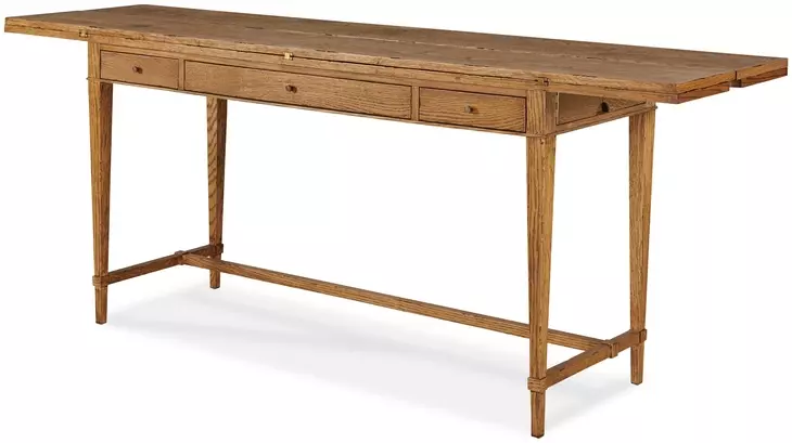 Martha Brown Rectangular Flip Top Console Table