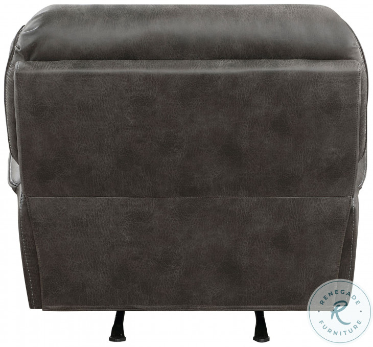 Proctor Gray Rocker Recliner From Homelegance | Coleman Furniture