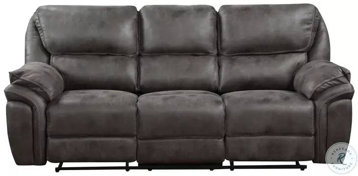 Proctor Gray Double Reclining Sofa