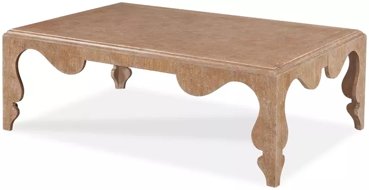Sophia Brown Rectangular Cocktail Table