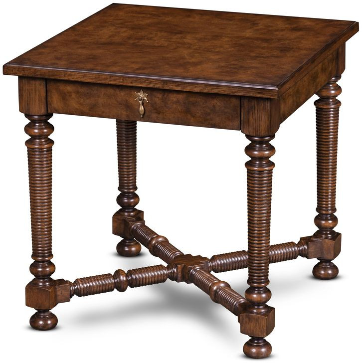 Owen Brown Square Side Table