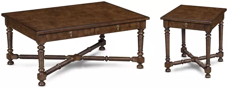Owen Brown Rectangular Occasional Table Set