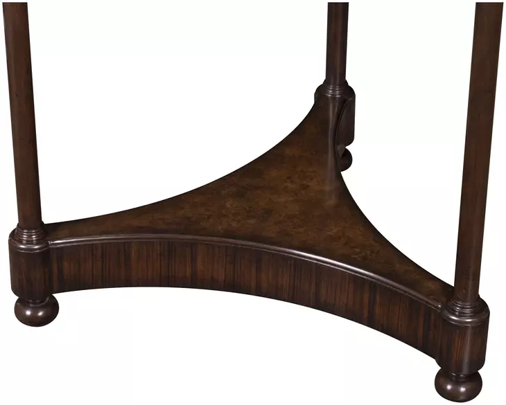 Cameron Brown Round Side Table