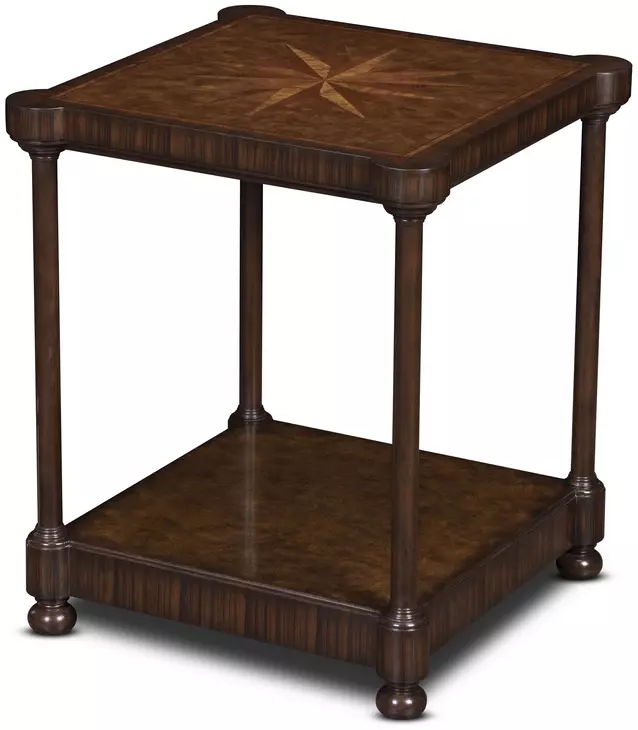 Cameron Brown Square Side Table