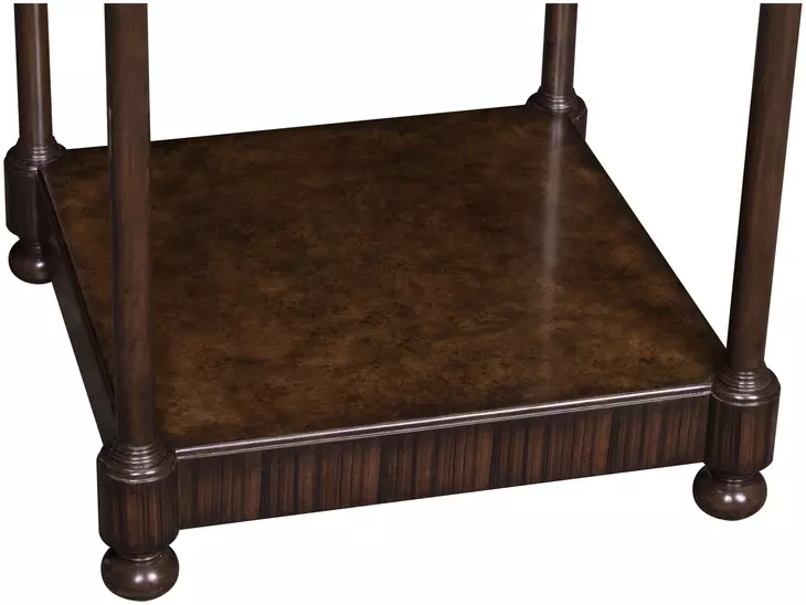Cameron Brown Square Side Table
