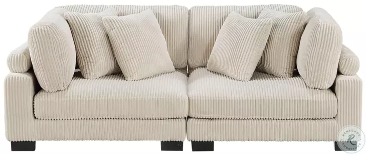 Traverse Beige Loveseat