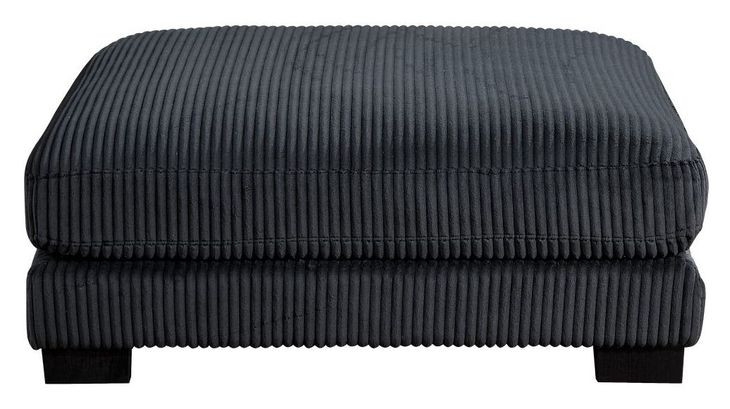 Traverse Gray Ottoman