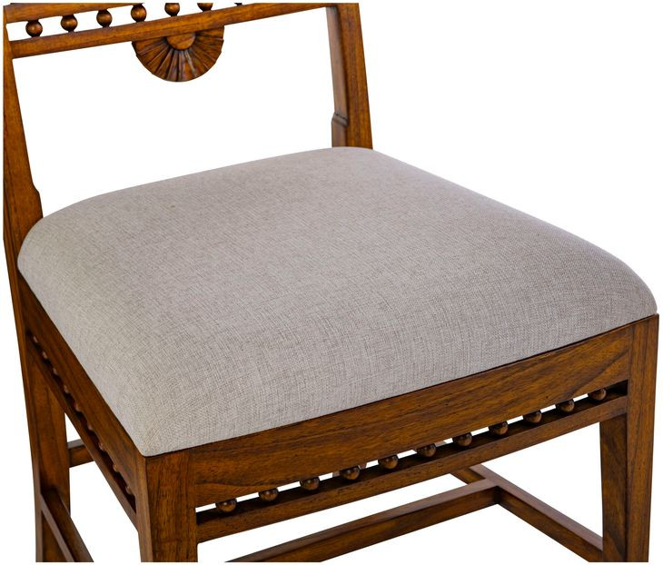 Dahlia Gray Upholstered Side Chair