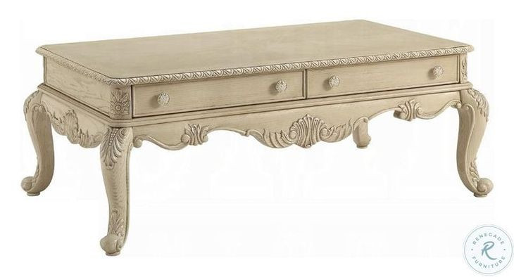 Ragenardus Antique White Coffee Table