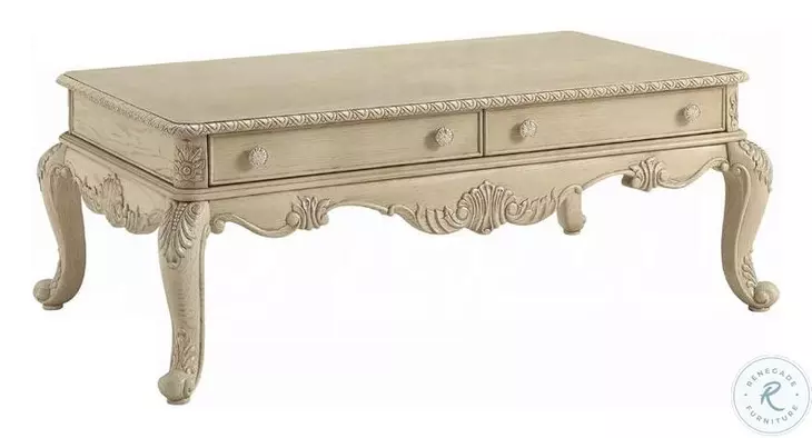Ragenardus Antique White Coffee Table