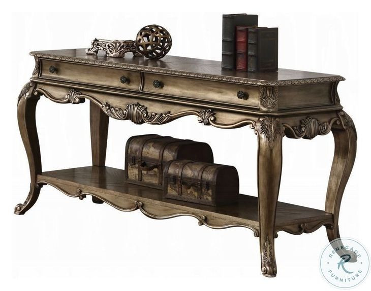 Ragenardus Vintage Oak Rectangular Sofa Table