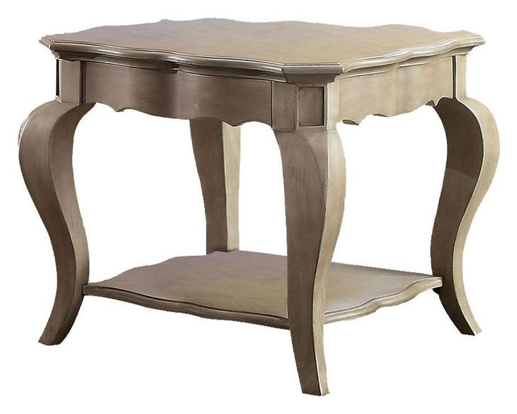 Chelmsford Antique Taupe Rectangular End Table