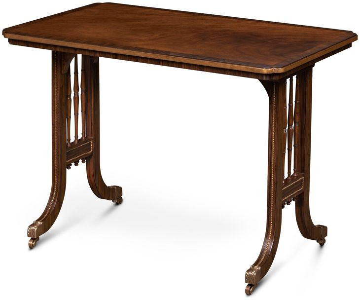 Marlon Brown Rectangular Side Table