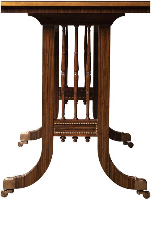 Marlon Brown Rectangular Side Table