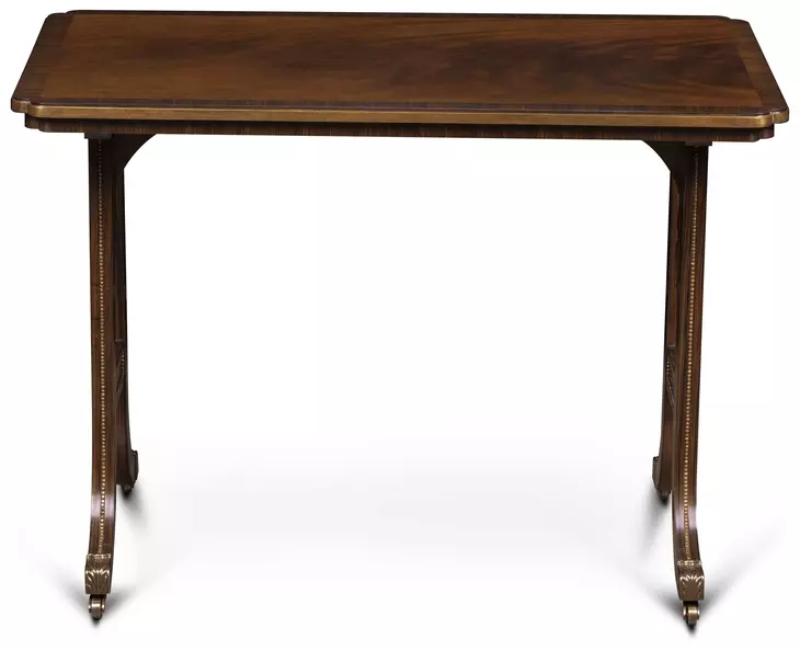 Marlon Brown Rectangular Side Table