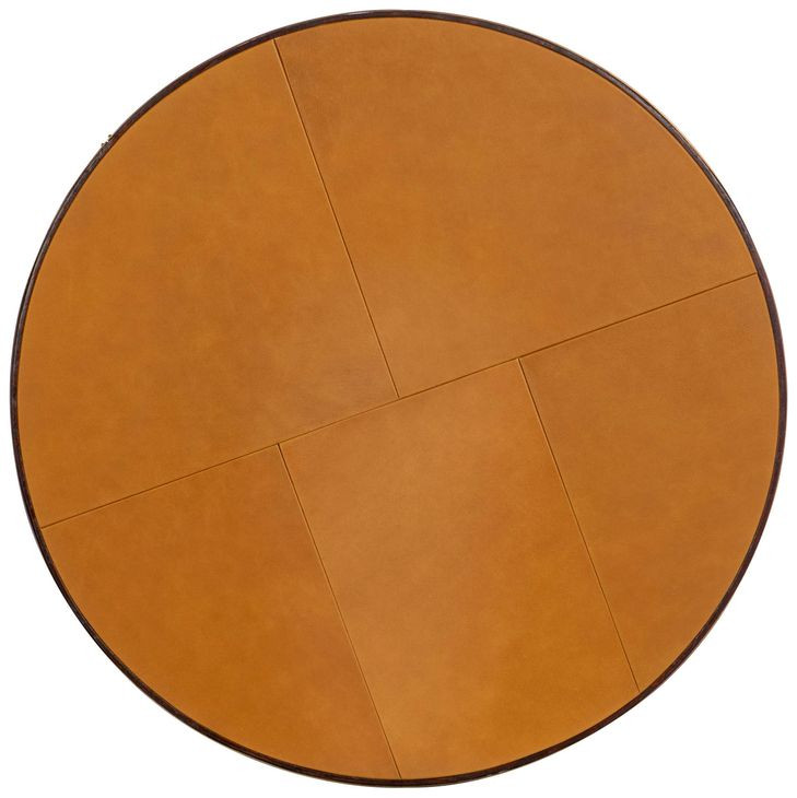 Hunter Brown Round Occassional Table Set