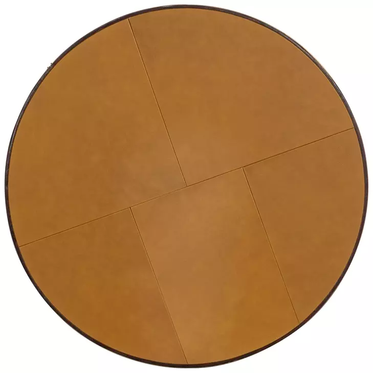 Hunter Brown Round Occasional Table Set