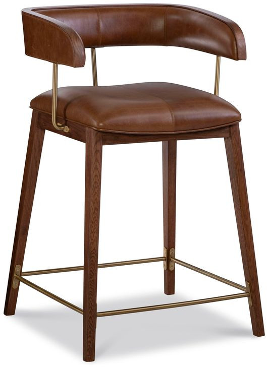 Nina Brown Counter Height Stool