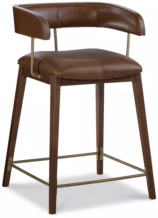 Nina Brown Counter Height Stool
