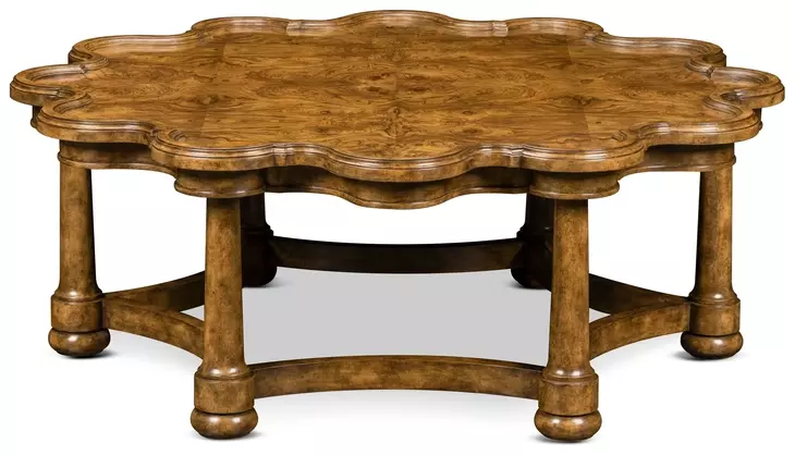 Devonshire Brown Round Occasional Table Set