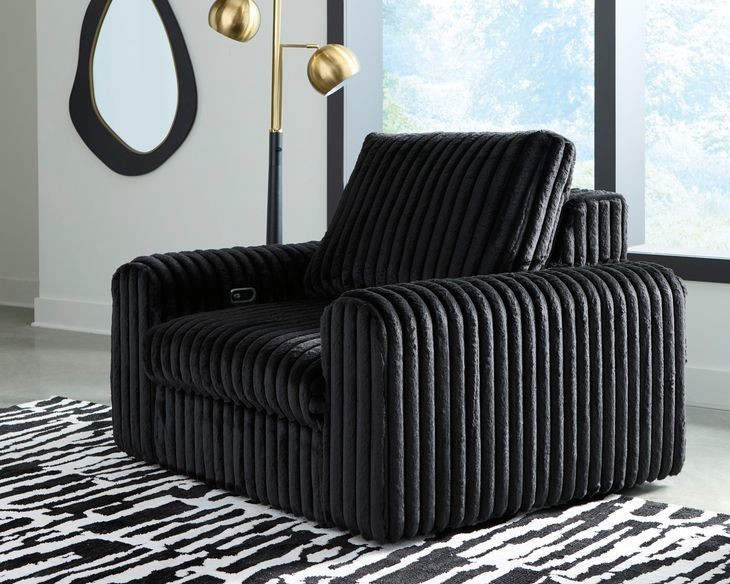 Carnon Onyx 50" Power Gliding Chaise with USB Charging