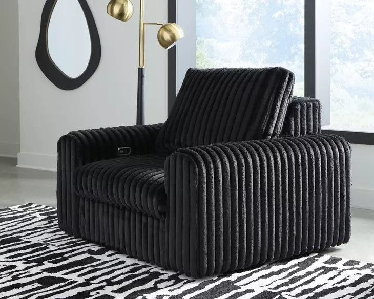 Chalmers Onyx 50" Power Gliding Chaise with USB Charging