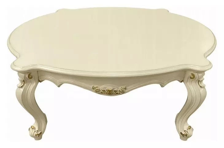 Picardy Antique Pearl Rectangular Coffee Table