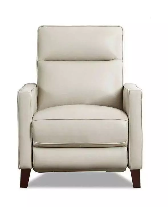 Arden Vanilla Leather Zero Gravity Power Recliner with Power Headrest and USB Charging