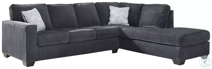 Altari Slate 2 Piece Sectional with RAF Chaise