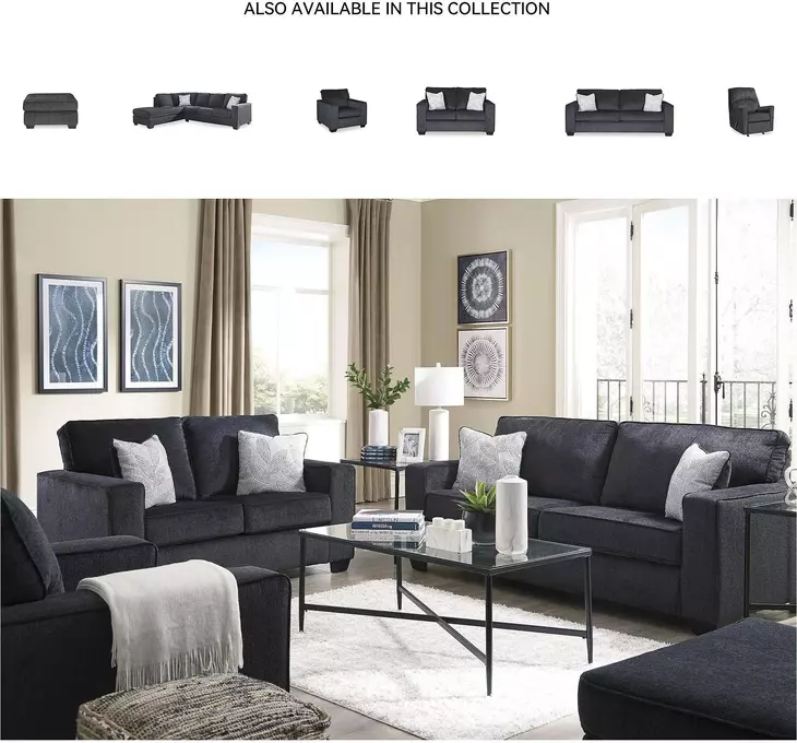 Altari Slate 62" Loveseat