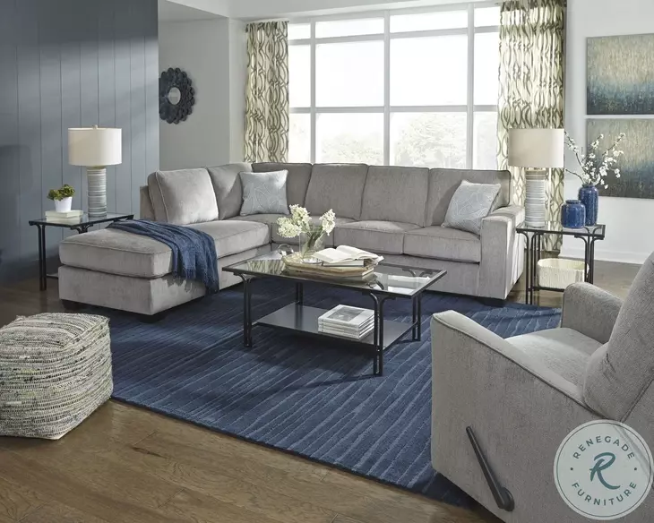 Altari Alloy 2 Piece Sleeper Sectional with LAF Chaise