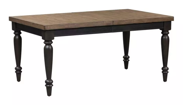 Homestead Living Chalkboard and Brown 5 Piece Extendable Rectangular Dining Set