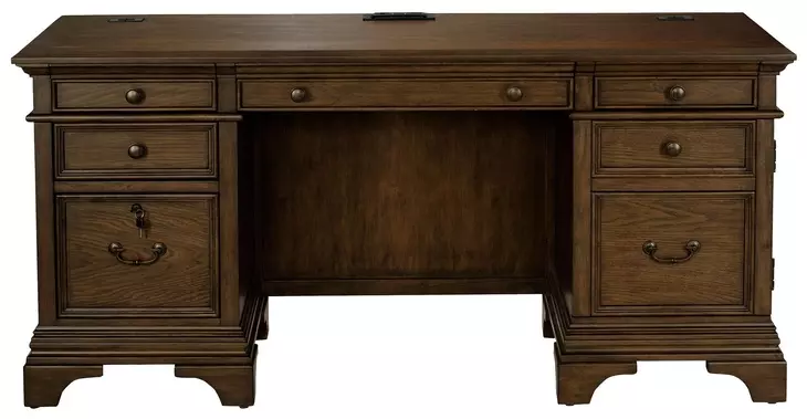 Hartshill Burnished Oak Credenza