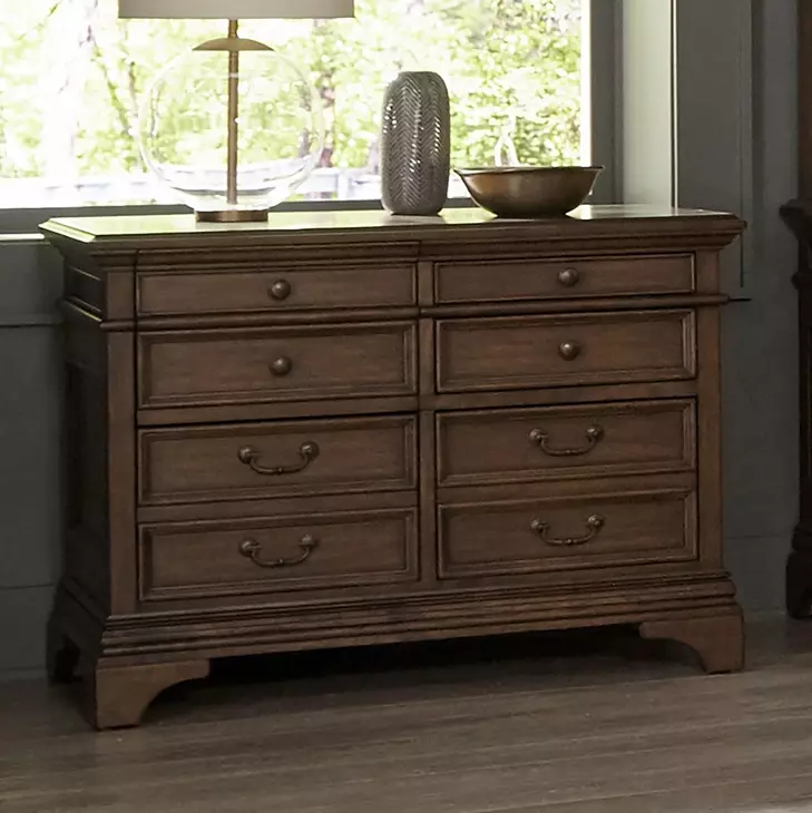 Hartshill Burnished Oak File Cabinet
