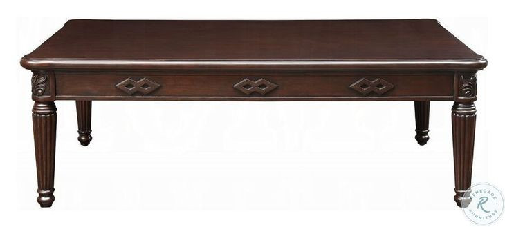 Chateau De Ville Espresso Rectangular Coffee Table