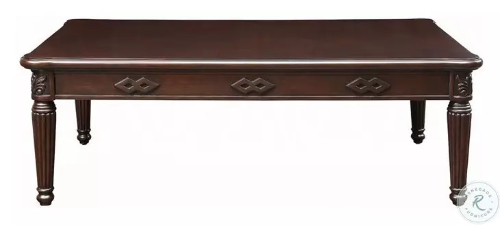 Chateau De Ville Espresso Rectangular Coffee Table