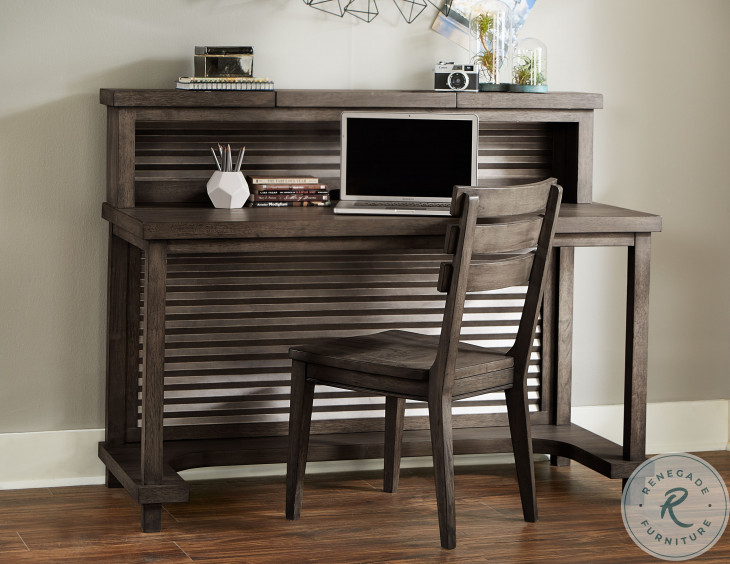 Bunkhouse Aged Barnwood Desk Table