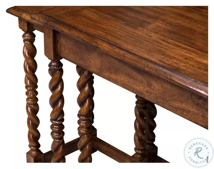 Serpentine Hand Planed Heavily Nesting Tables