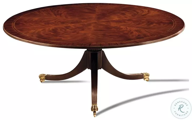 Armstrong Crotch Mahogany Cocktail Table