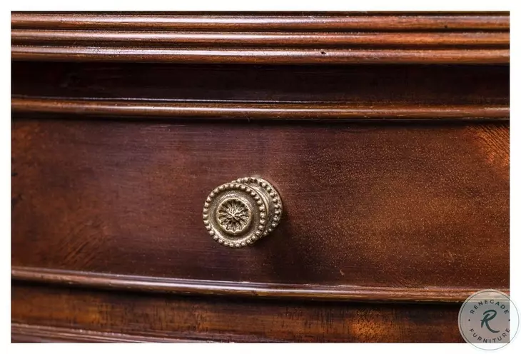 Flank Crotch Mahogany Occasional Table
