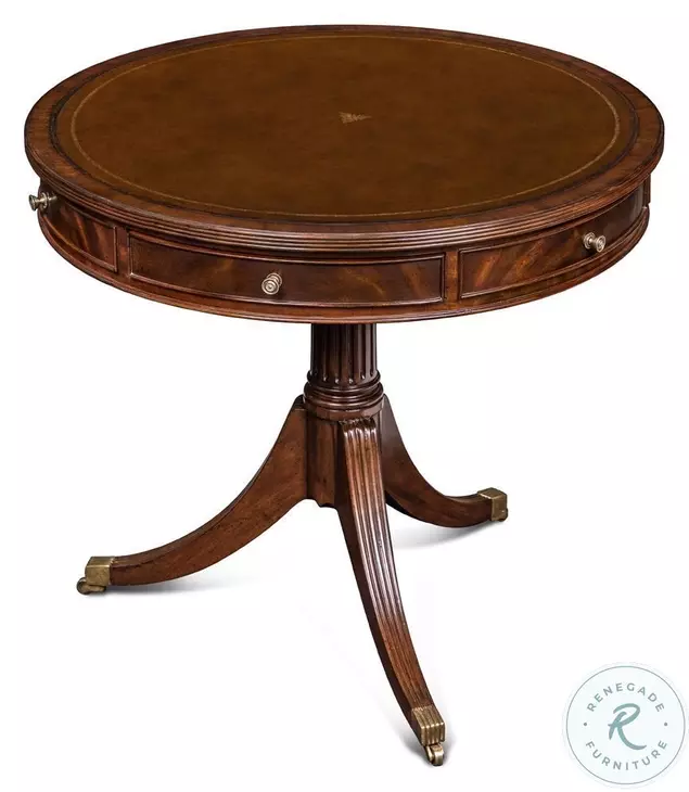 Flank Crotch Mahogany Occasional Table