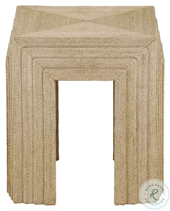 Abaca Natural End Table