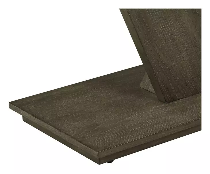 Aspen Sky Weathered Saddle Brown Rectangular Sofa Table